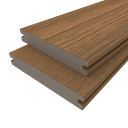 Vorschaubild Handmuster - NewTechWood Terrassendiele Deluxe Vintage Massiv Teak