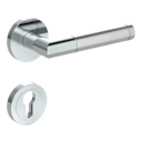 Vorschaubild Griffwerk Türgriff LOREDANA PROFESSIONAL Schraubtechnik GK3 - Edelstahl poliert/matt