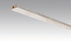 RESTPOSTEN SALE MEISTER Vierkant-Deckenabschlussleiste 15/40 mm Eiche vintage weiß 4075 - 2380 mm