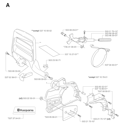 Husqvarna Kettensägen 20070900001 359