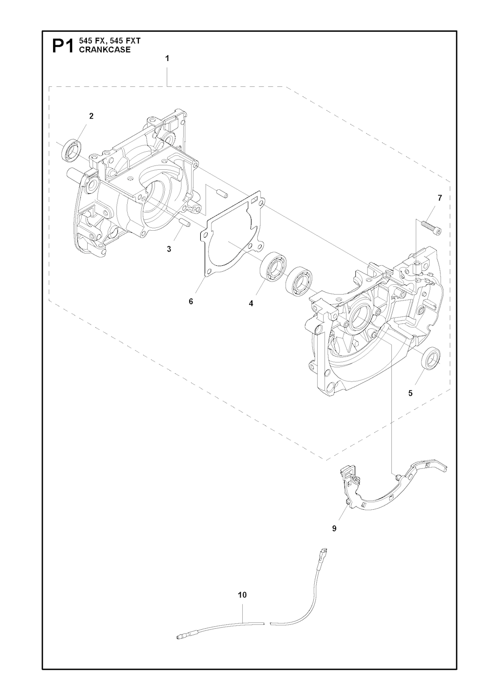 Explosionszeichnung Ersatzteile