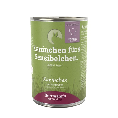 Herrmann's Selection Sensibel / Sensitiv 400g Dose Hundenassfutter