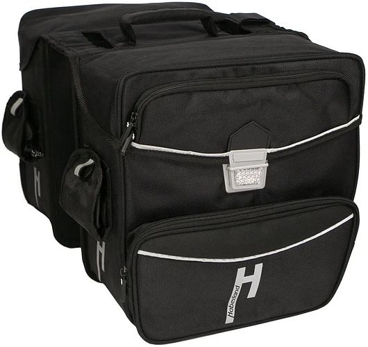 Haberland Doppeltasche Touring Max schwarz
