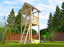 Weka Tabaluga Drachenturm 816 E mit Satteldach und SandkastenZubehörbild