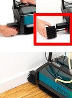OSMO Randbürste für Terrassen- und Fußboden Reinigungsmaschine -abrasiv-