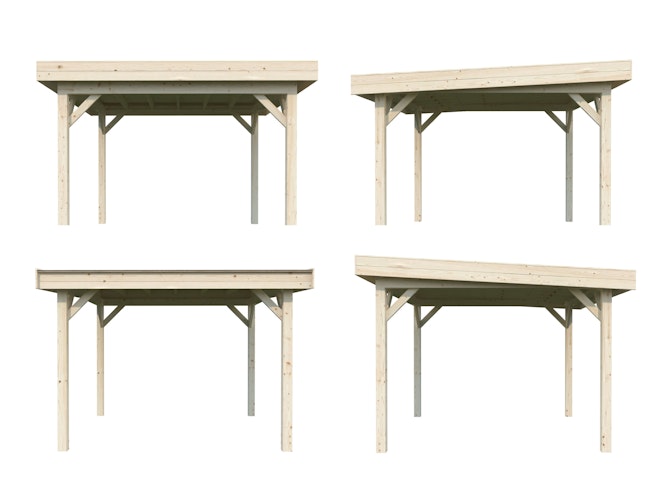 Palmako Carport/Pavillon Connect Lenna 8,3 m²