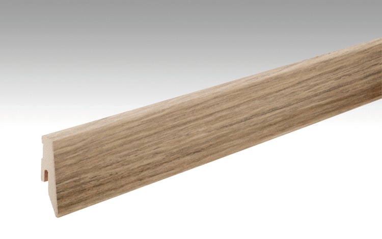 MEISTER Fußleiste Profil 3 PK Eiche Nova 6413 für Laminatböden - 2360 x 60 x 20 mm