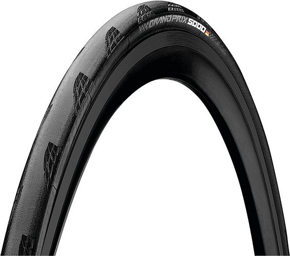 Continental Grand Prix 5000 Reifen 28 × 28C schwarz