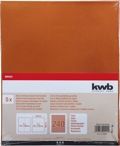 kwb 5 Schleifbogen Flint K 240 800424