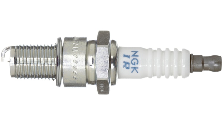NGK Zündkerze GR8DI-12, Iridium, Zündkerze Gruppe G, Gewindedurchmesser 14 mm, Schlüsselweite 20, 8