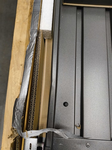 B-Ware Biohort Freizeitbox - 160 x 79 x 83 cm (Größe 160 HIGH) - dunkelgrau-metallic 