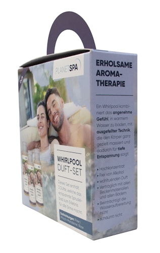 Summer Fun Whirlpool Duft-Set 3teilig Planet SPA
