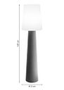 Vorschaubild 8 seasons design LED-Stehleuchte No. 1, 160 cm (WW), verschiedene Farben