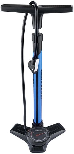 CONTEC Standpumpe Air Support Twist schwarz/blau