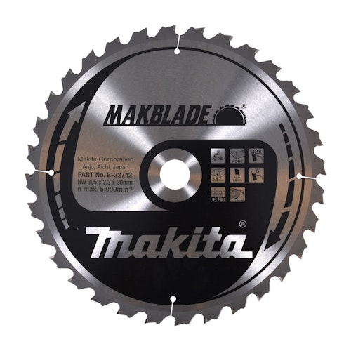 Makita MAKBLADE Sägeb. 305x30x32Z B-32742