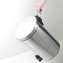 Vorschaubild Bravat Kosmetikeimer Soft-Close - rund, chrom