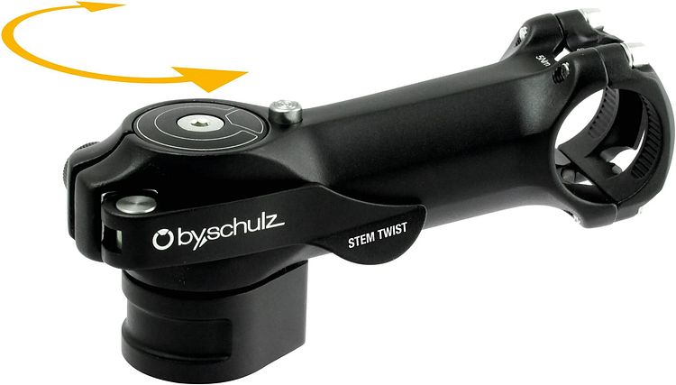 by,schulz Vorbau Stem Twist SDS 105 mm schwarz