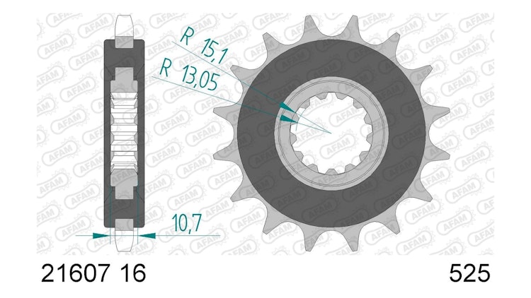 Afam Antriebsritzel 21607
