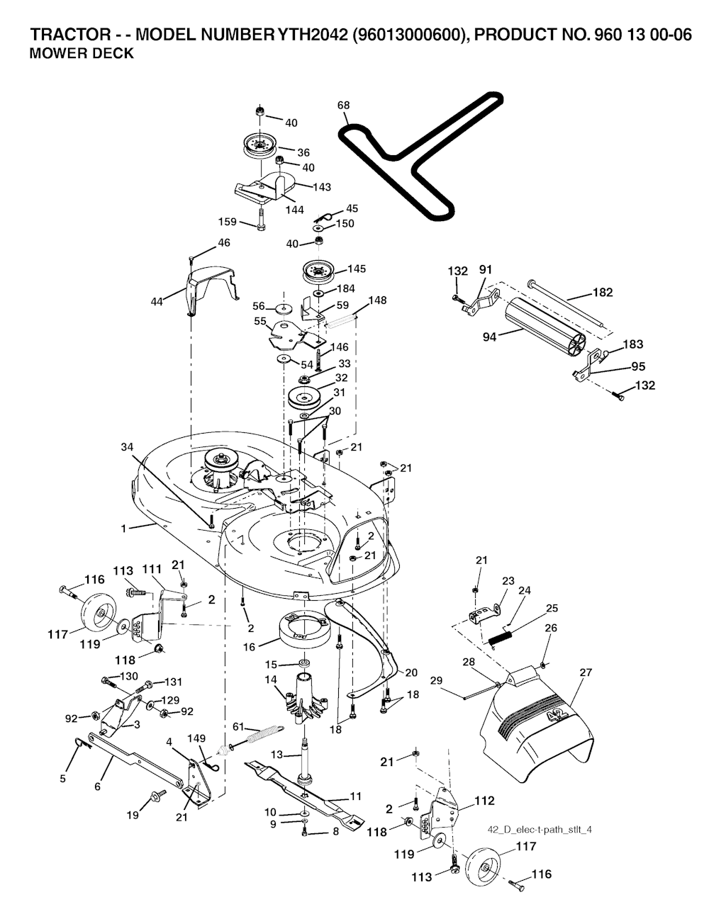 Explosionszeichnung Ersatzteile