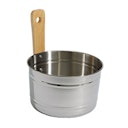 Vorschaubild Infraworld Aufgusseimer Edelstahl