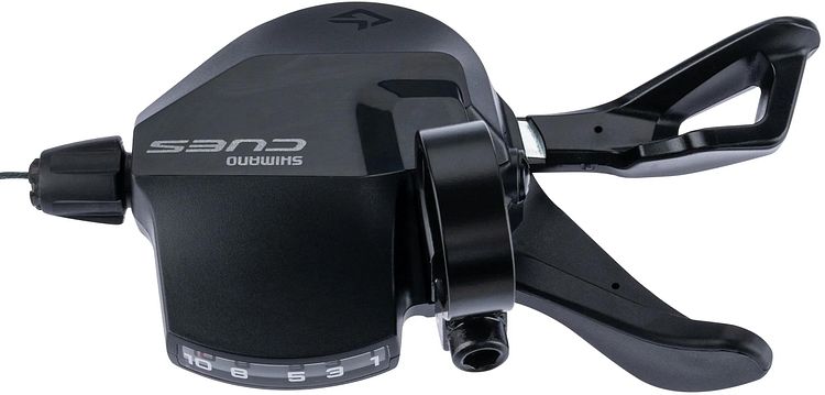 Shimano Daumenschalthebel CUES SL-U6000 10-fach rechts schwarz mit Ganganzeige
