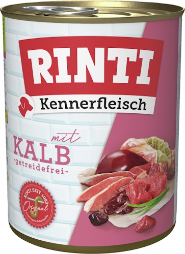 RINTI Kennerfleisch 800g Dose Hundenassfutter