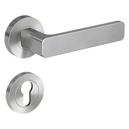 Griffwerk Türgriff MINIMAL MODERN SIEGER DESIGN - Samtgrau, Kaschmirgrau, Graphitschwarz