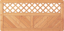 T&J SKAGEN Rank Sichtschutzzaun Lärche 1800 x 900 mmZubehörbild