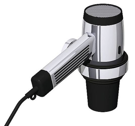 Bravat Haartrocknerhalter Varuna, chrom