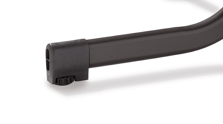 Sieger Party-Klapptisch Ø 70 x 112 cm, Stahl Eisengrau / Mecalit-Pro Schiefer Anthrazit - Abverkauf