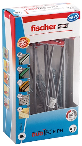 FISCHER Kippdübel Nylon Duotec 10 S PH LD (10 St.)