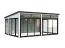 Vorschaubild Palmako Glashaus Saga 23,3 m² Slide Plus