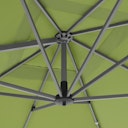 Vorschaubild doppler Pendelschirm ACTIVE 260 x 350, Aluminium Silber / 100 % Polyester 180 g/m²