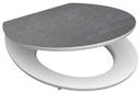 Vorschaubild MDF HG WC-Sitz BLACK STONE