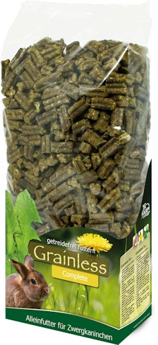 JR FARM Grainless Complete Zwergkaninchen Kleintierfutter