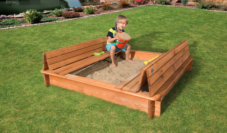 Weka Sandkasten 196 B 140 x 140 cm