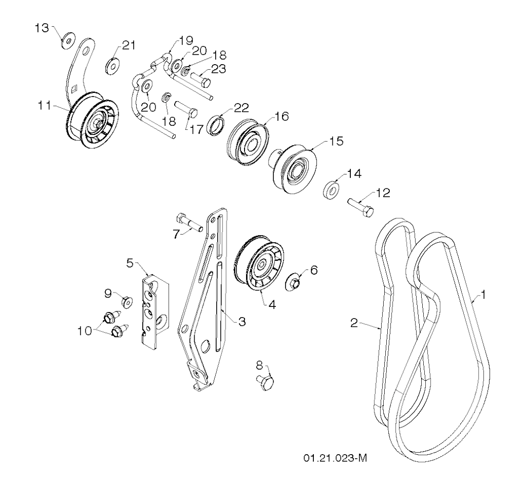 Explosionszeichnung Ersatzteile