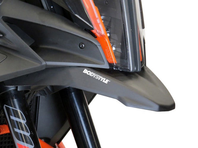 BODYSTYLE Schnabelverlängerung ABS Kunststoff schwarz-matt für KTM 1290 Super Adventure R, 1290 Super Adventure S