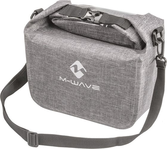 M-Wave Lenkertasche Suburban Front grau