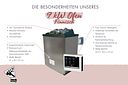 Vorschaubild Karibu 9 kW Saunaofen finnisch anthrazit inkl. Steuergerät EASY schwarz - Sparset
