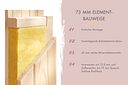 Vorschaubild Karibu Design Saunahaus Avenal Blackline - 73 mm