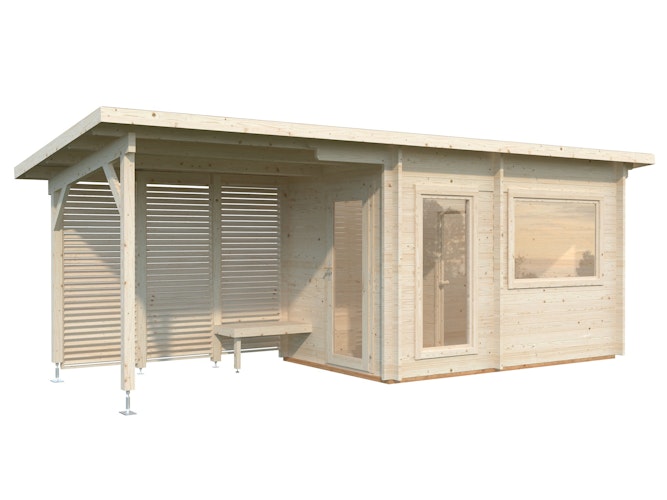 Palmako Saunahaus Sanna 6,8 + 5,9 m²