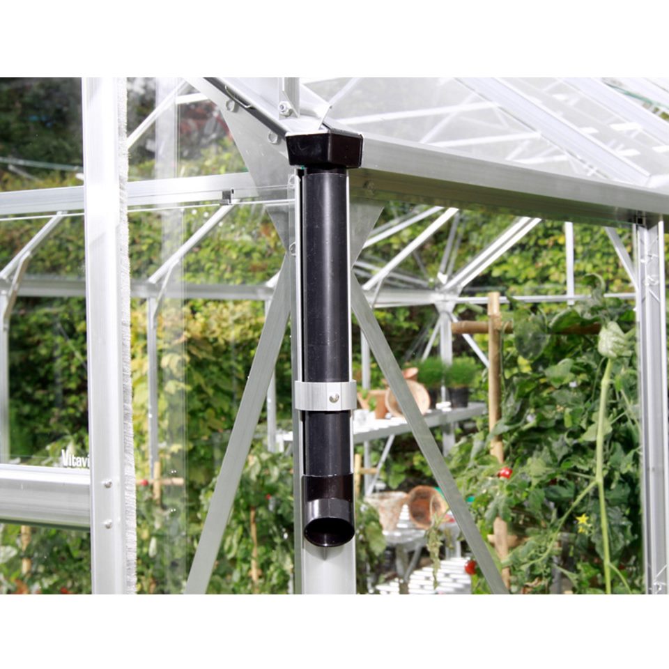 Vitavia Regenfallrohrset aus PVC passend zu Venus, Apollo, Calypso, Merkur, Mars, Uranus, Orion, Cassandra, Diana, Dione, Ida/Styx 900 bis 3300, Flora, Domus