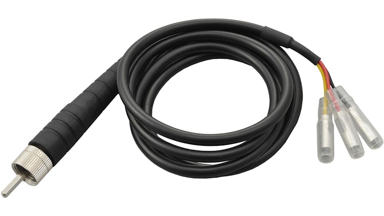Daytona Tachowellenadapter Gewinde M12 x 1 mm mit Vierkantstift 2,5 mm Kabellänge 1200 mm