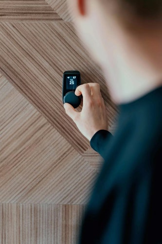 Karibu 4,5 kW Saunaofen finnisch anthrazit inkl. Huum WLAN Steuergerät mit App-Steuerung
