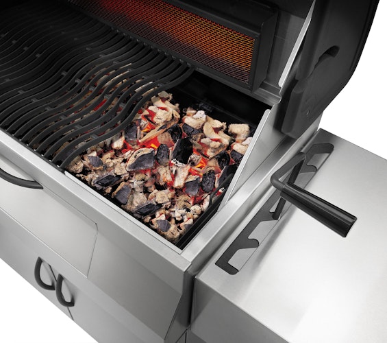 NAPOLEON Holzkohlegrill CHARCOAL PROFESSIONAL, Edelstahl