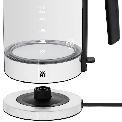 WMF KÜCHENminis Glas-Wasserkocher, 1,0l