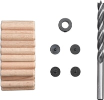 kwb Holzbohrer+Dübelsatz   8 mm 28086