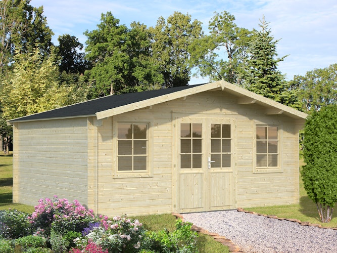 Palmako Gartenhaus Klara 17,0 m² - 28 mm