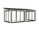 Vorschaubild Palmako Glashaus Lumi 16,2 m² (Wintergartenanbau) - Slide
